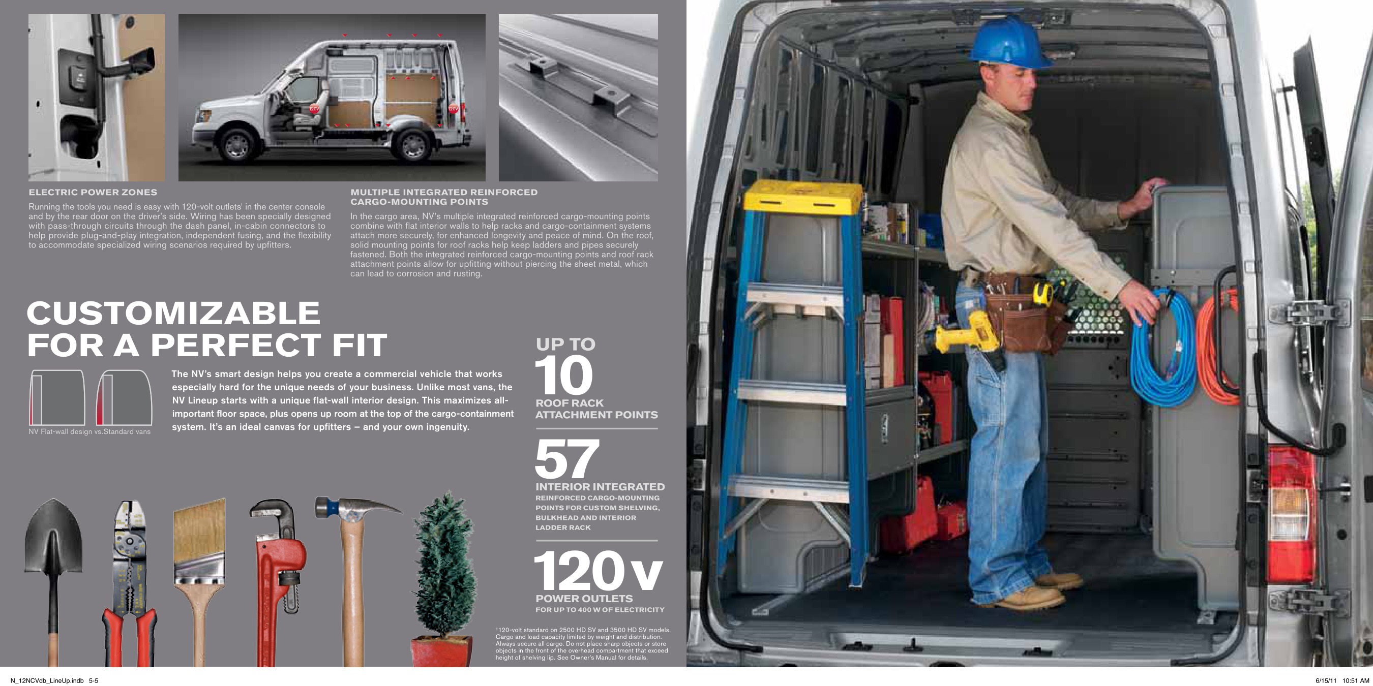 2012 Nissan NV Cargo Brochure Page 6